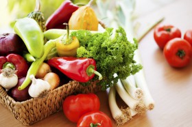 Veggies in a box