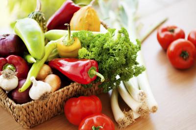 Veggies in a box