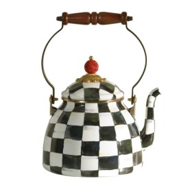 Mackenzie-Childs Courtly Check Kettle