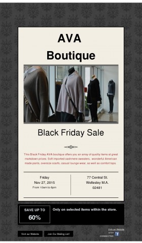 Black Friday Sales!