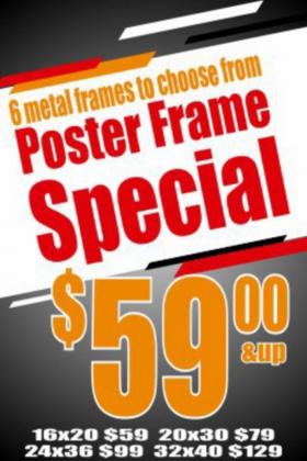Poster Frame Special