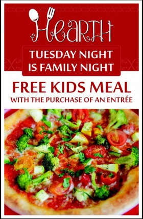 Tuesday is Kids' Night