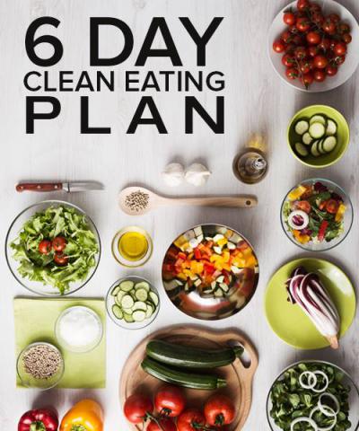 6 Day Clean Eating Plan