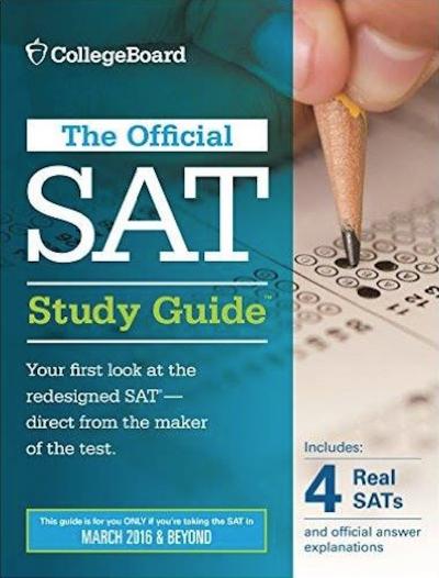 SAT Study Guide (30% off cover price)