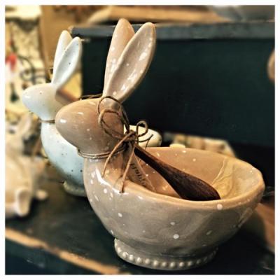 Bunny Rabbit Dishes & Bowls for Easter!