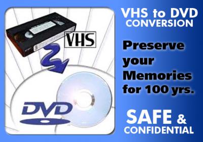 Convert VHS Memories to DVD!